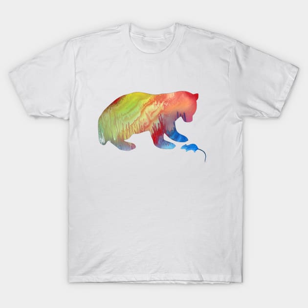 Bear and mouse T-Shirt by TheJollyMarten